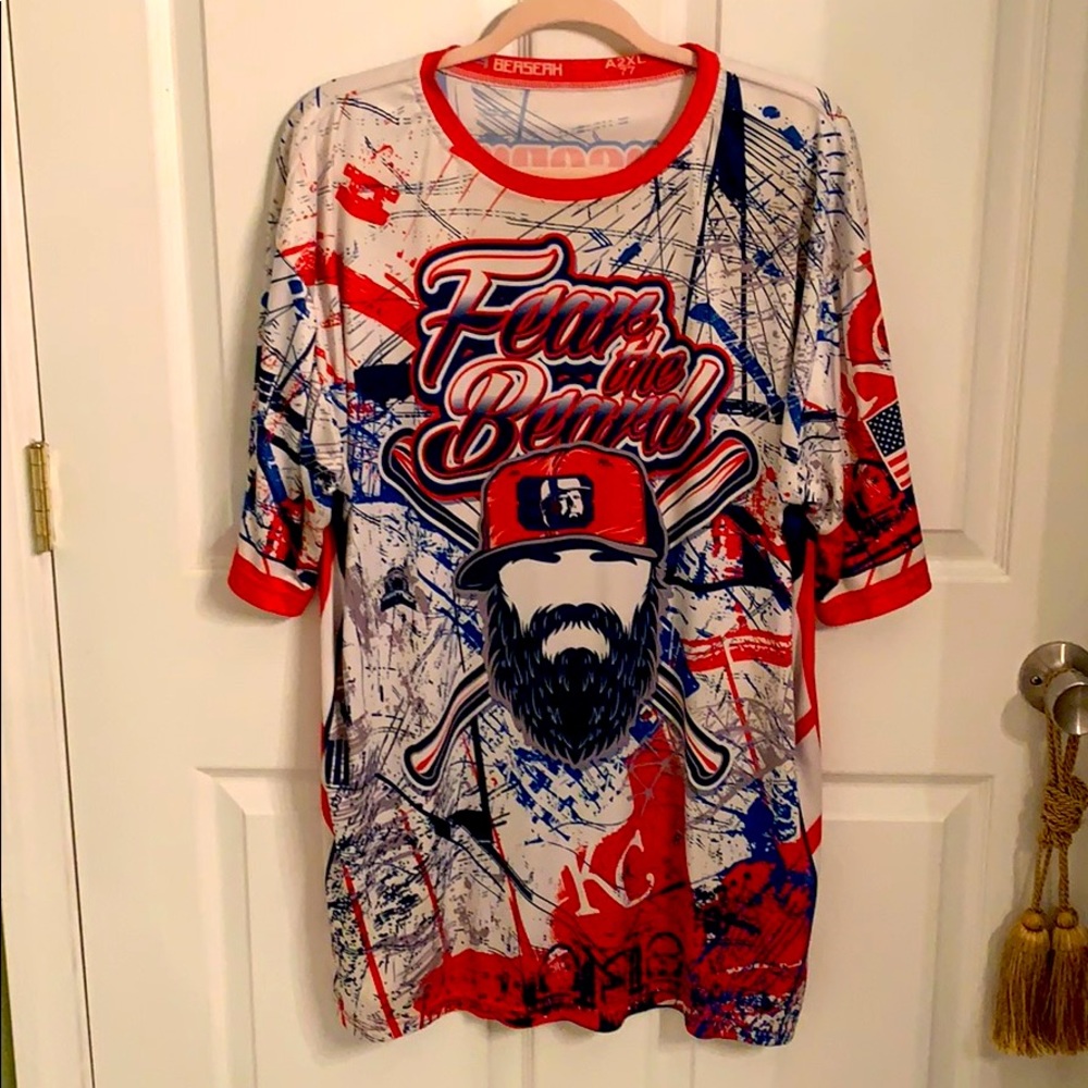 Berserk 2xl fear the beard tee